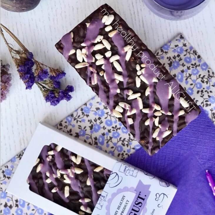 Шоколад натуральный без сахара Моккачино August