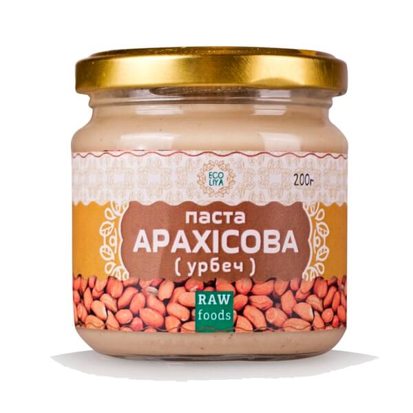 Арахисовая паста, урбеч (Эколия)