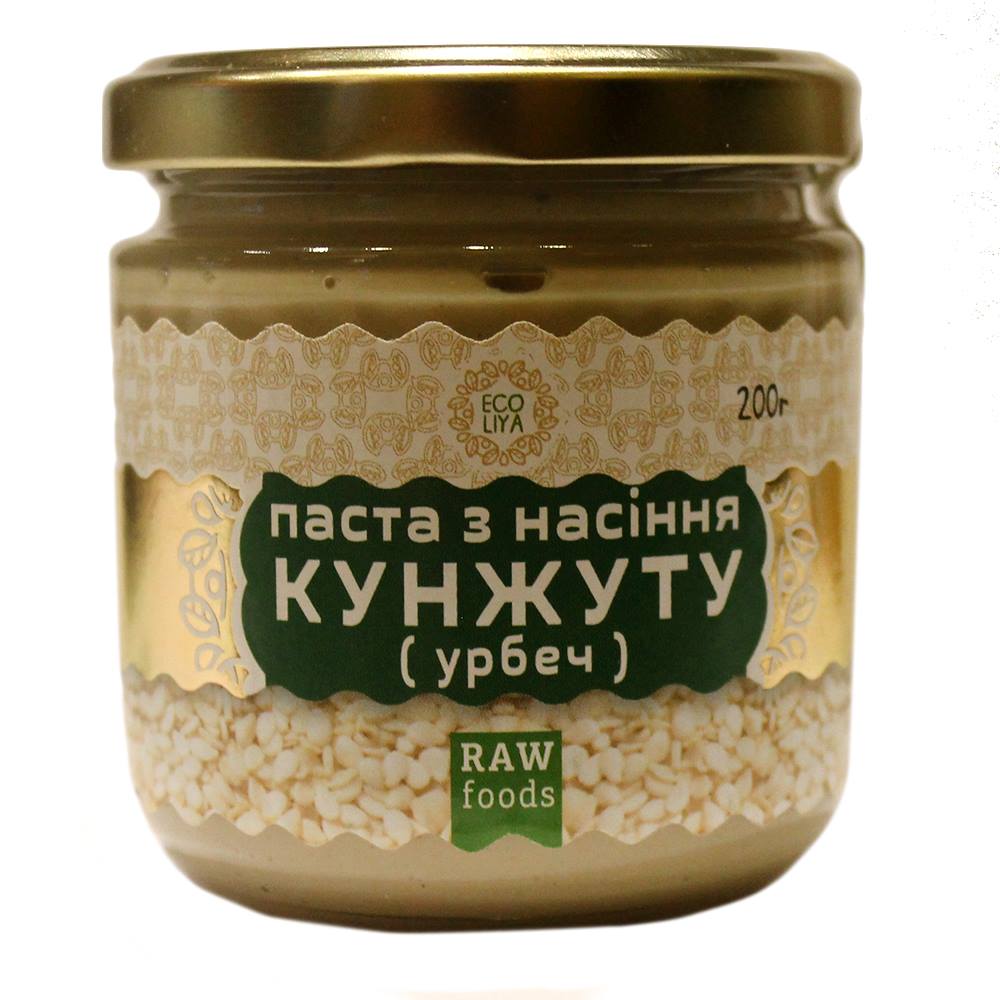 Паста з насіння кунжуту Урбеч Еколія 200 грам