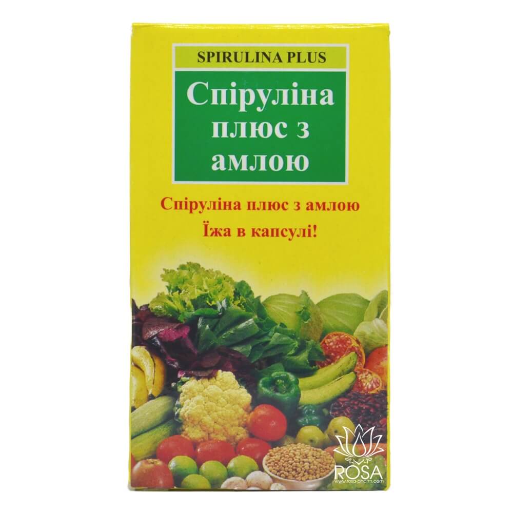 Спирулина Плюс с Амлой (spirulina Plus, Goodcare)