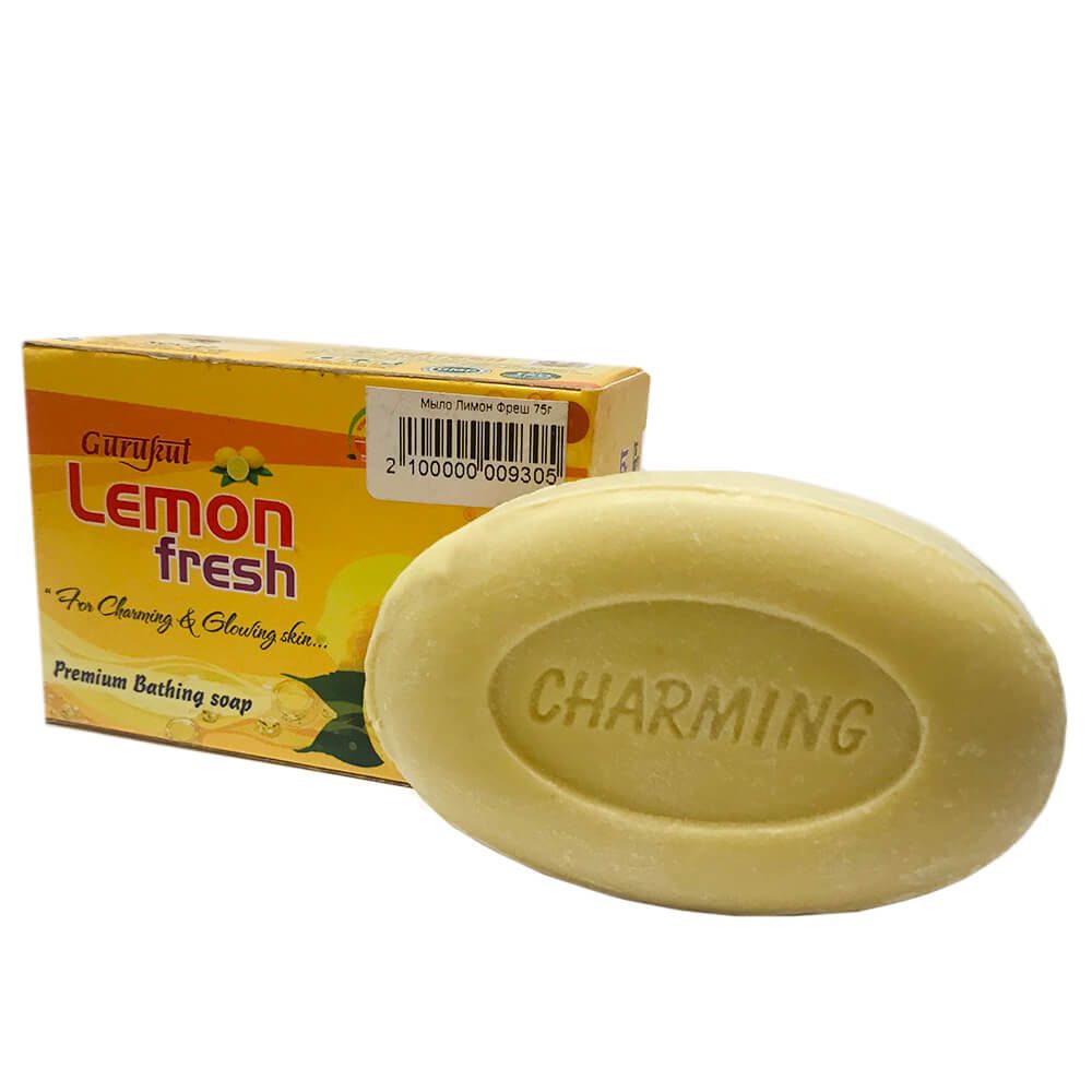 Мыло лимон (lemon Fresh Soap, Shreeji Sanjivani)