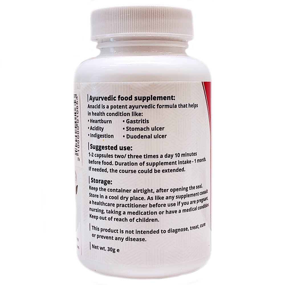 Анацид (Anacid, Punarvasu) 60 капс - Зображення 3