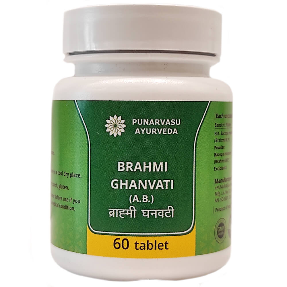 Брахми Экстракт (Brahmi Ghanavati, Punarvasu) купить в Бутике аюрведы премиум качества