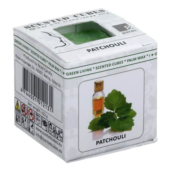 Аромакубікі Пачулі Scented Cubes 8 шт