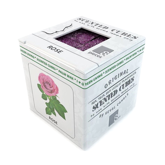 Аромакубики Роза Scented Cubes 8 шт