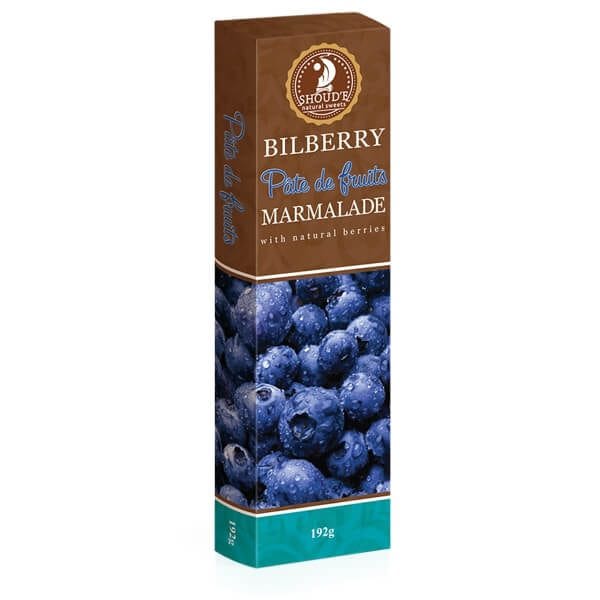 Мармелад Patte De Fruits черника