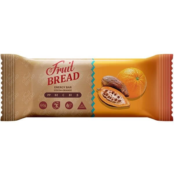Батончик «Фруктовый Хлеб» Какао-апельсин