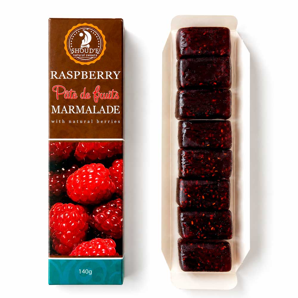 Мармелад Pate de Fruits малина Сладкий Мир 140 грамм