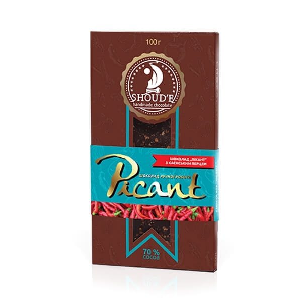 Шоколад «picant» с кайенским перцем