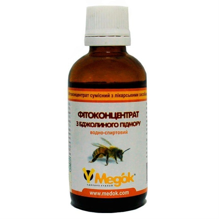 Настойка пчелиного подмора Медок 50 мл