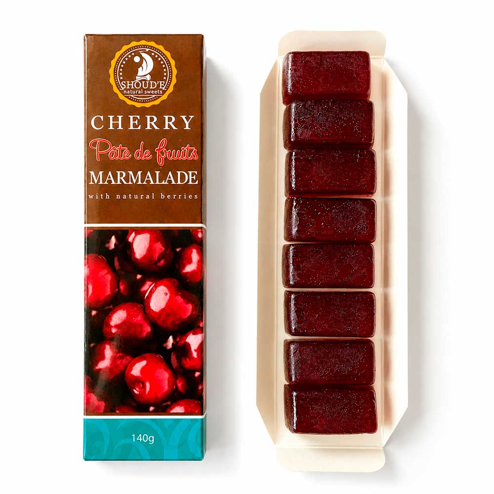 Мармелад Patte de Fruits вишня Сладкий Мир 140 грамм