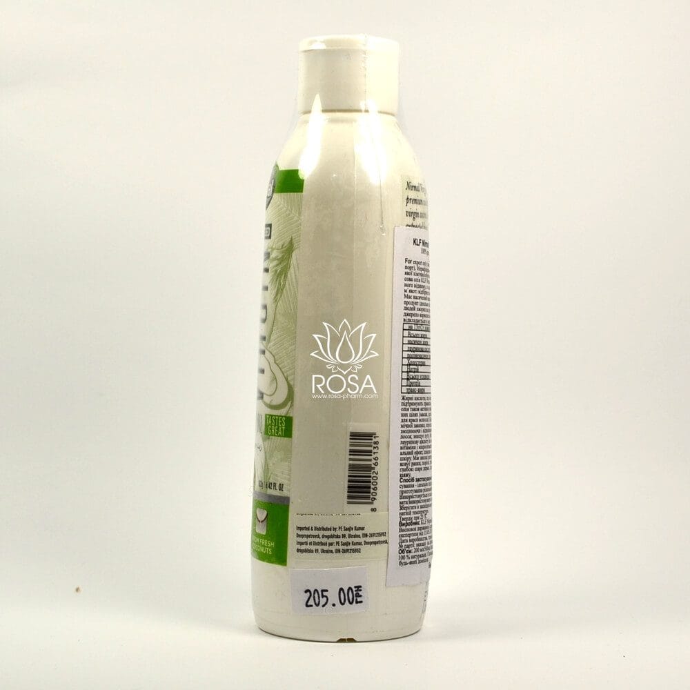 Кокосовое масло пищевое, для волос и тела