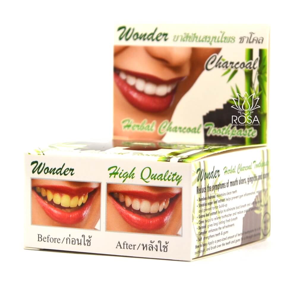 Зубная паста с углем бамбука (wonder Charcoal)