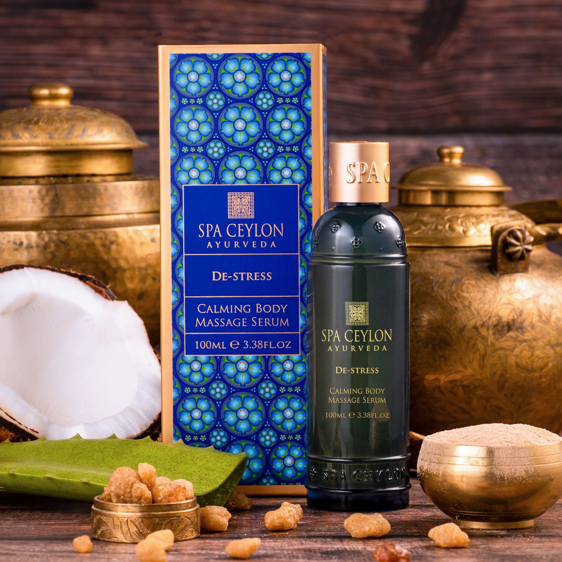 Успокаивающее сыворотка для массажа тела Де-Стресс 100 мл