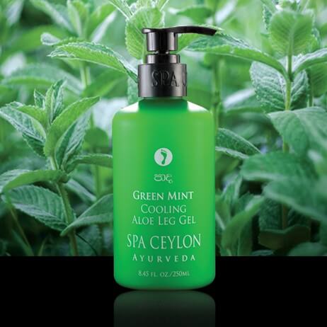 Охлаждающий гель для ног с алоэ Зеленая Мята
