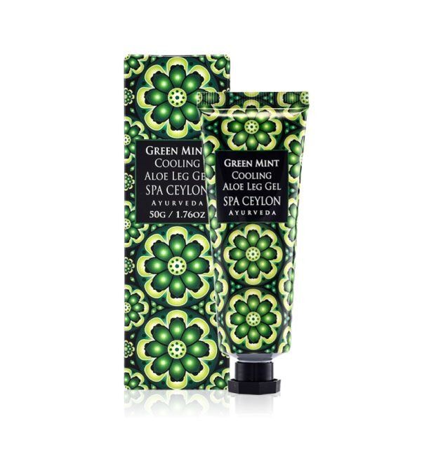 Охолоджуючий гель для ніг з алое Зелена М'ята