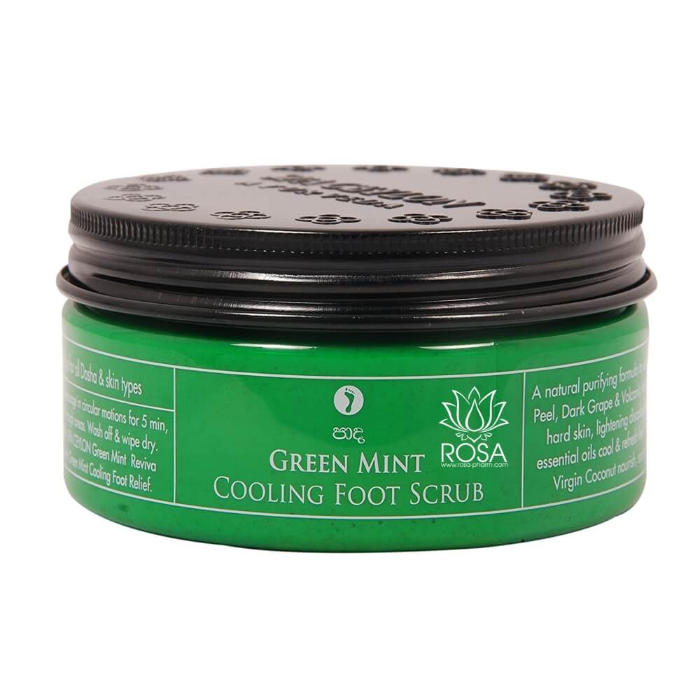 Охлаждающий скраб для ног Зеленая Мята (green Mint)