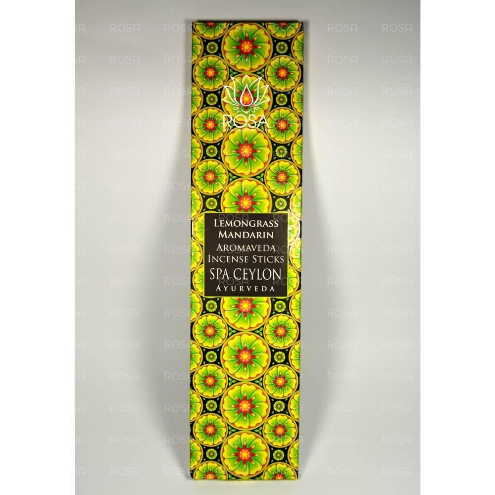 Аромапалочки Лимонная трава и Мандарин