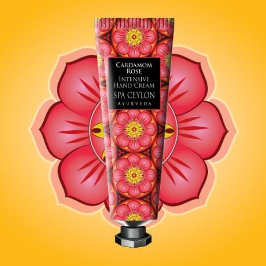 Интенсивный крем рук и ногтей Кардамон и Роза