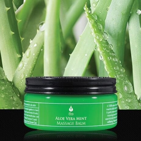 Массажный бальзам Алое вера и Мята (aloe Vera Balm)