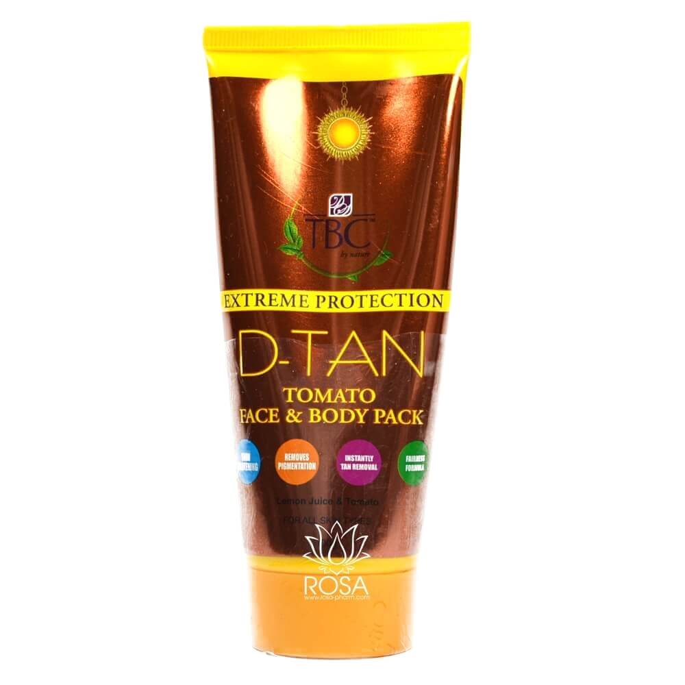 Маска отбеливающая с Томатом для лица и тела