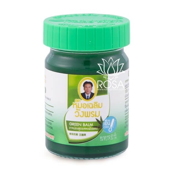 Зеленый тайский бальзам (green Balm, Wang)