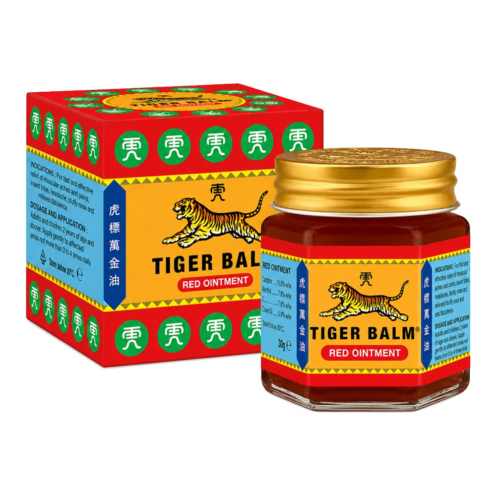 Червоний Тигровий бальзам (Tiger Balm Red Ointment) 30 грам*