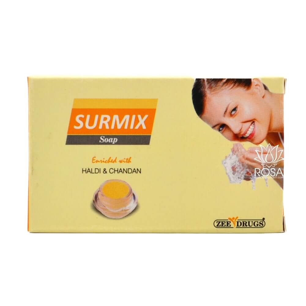 Натуральное мыло с куркумой и сандалом Surmix