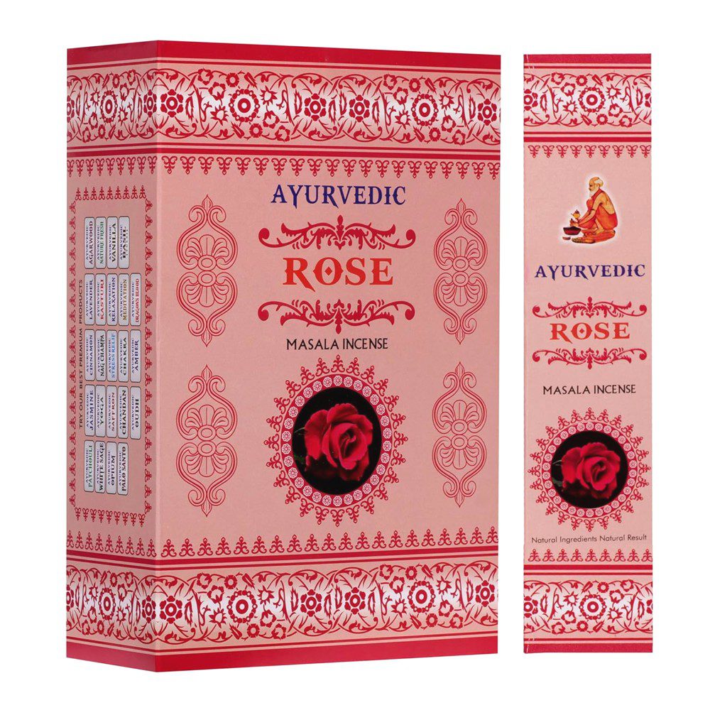 Пахощі Троянда (Rose Incense, Ayurvedic) 15 грам