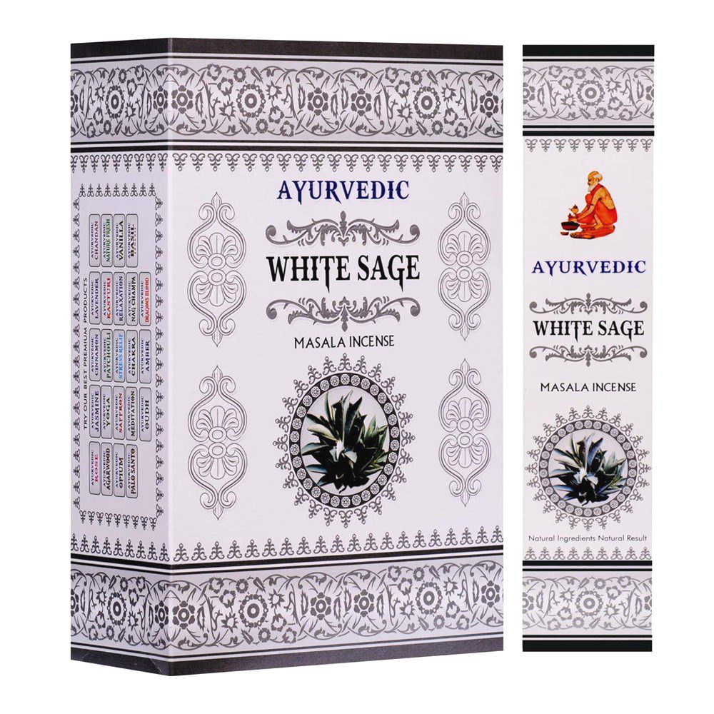 Пахощі Біла шавлія (White Sage, Ayurvedic) 15 грам