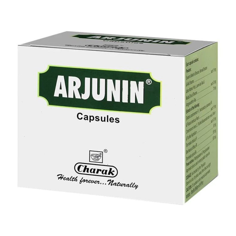 Арджунін (Arjunin, Charak Pharma) 20 капсул