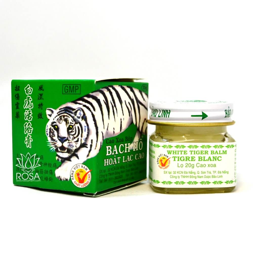 Мазь Белый тигр (bach Ho White Tiger Balm, Baolinh)