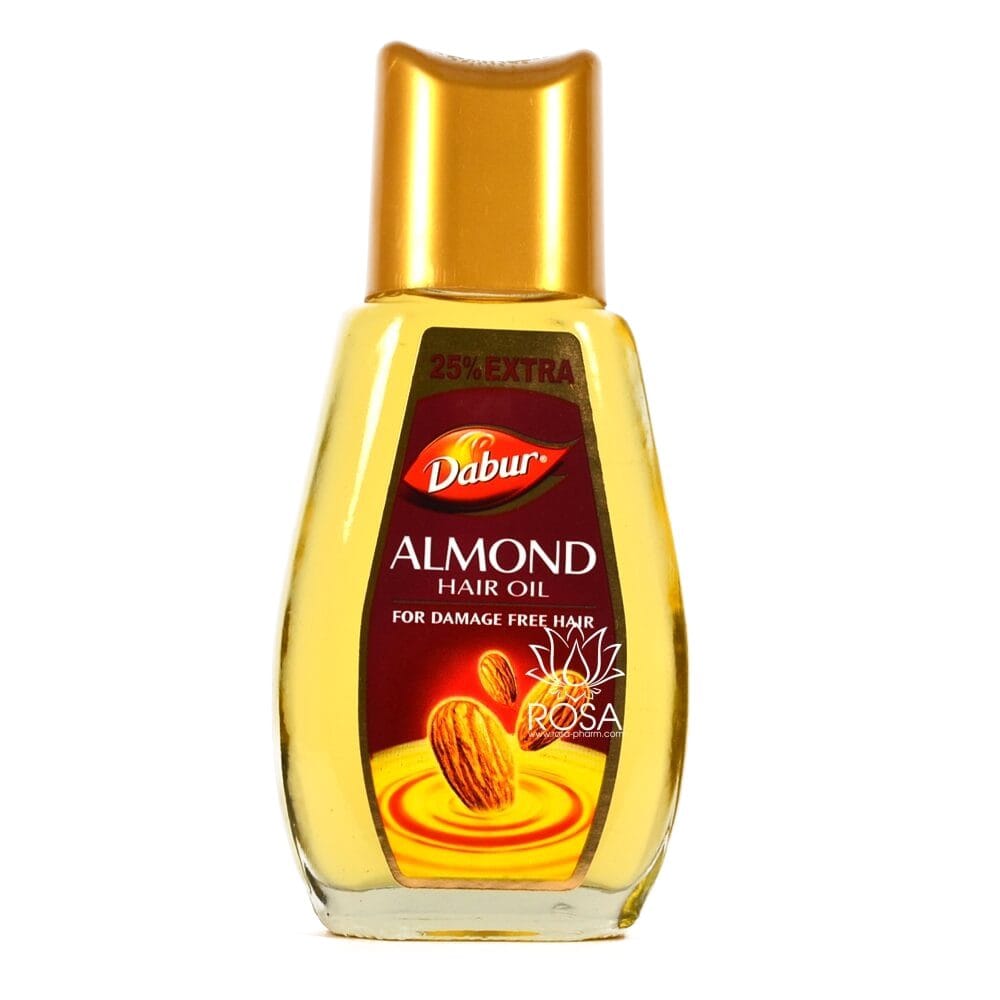 Миндальное масло для волос (almond Hair Oil, Dabur)