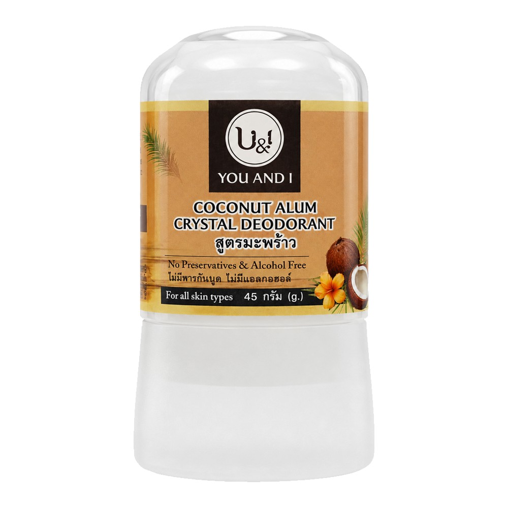 Дезодорант Кристал Кокос (Cocos Alum Crystal Deodorant) 40 грам*