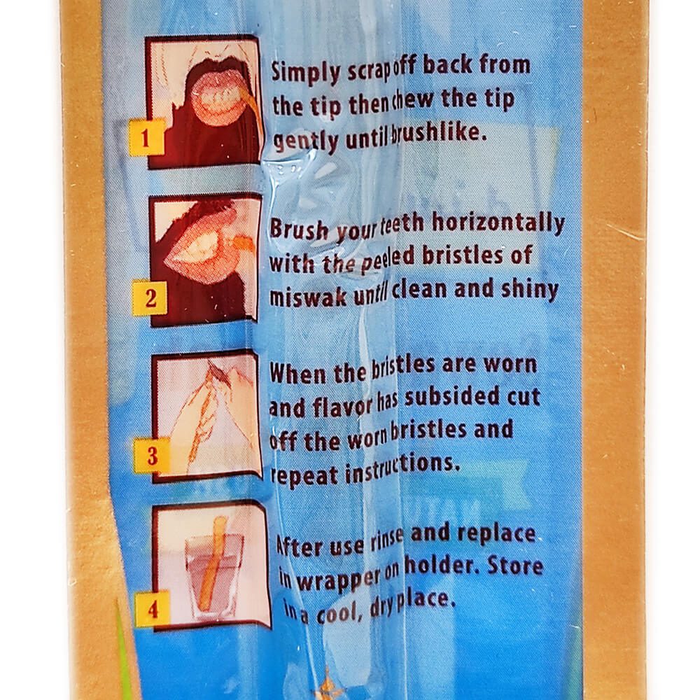 Мисвак для зубов и десен (Fresh Miswak) купить в Бутике аюрведы премиум качества ROSA