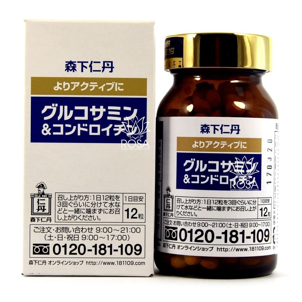 Глюкозамин и хондроитин (morishita Jintan)