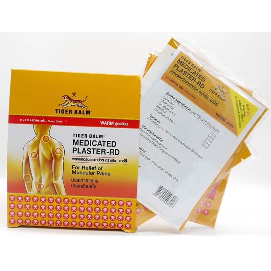 Согревающий красный тигровый пластырь