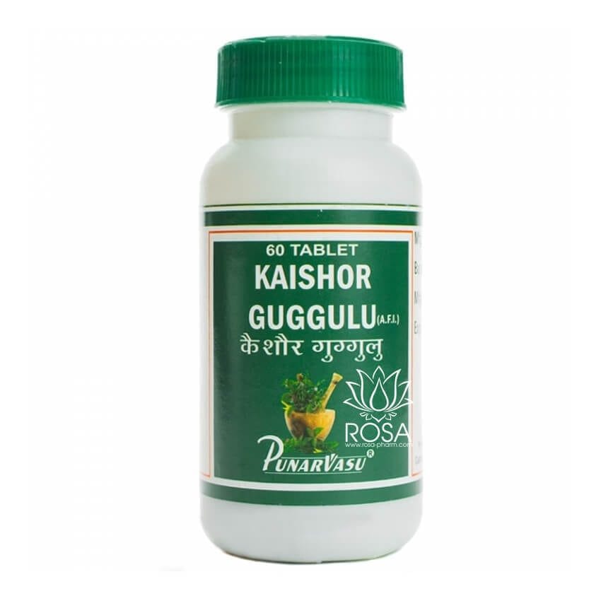 Кайшоре Гуггул (Kaishor Guggulu, Punarvasu) 60 табл. ॐ Бутик ROSA