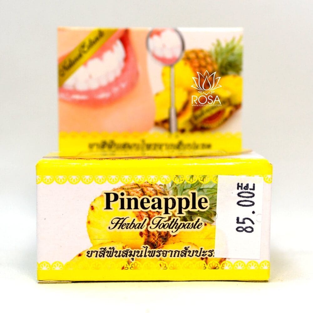 Тайская отбеливающая ананасовая зубная паста
