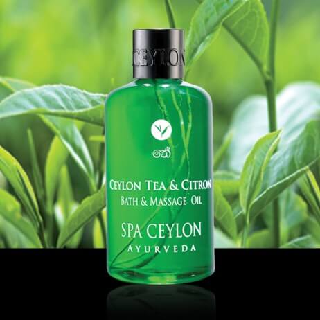 Масло для ванны и массажа Цейлонский чай и цитрус