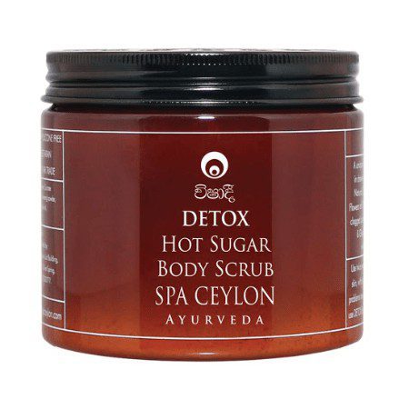 Детокс Горячий скраб для тела с тростниковым сахаром