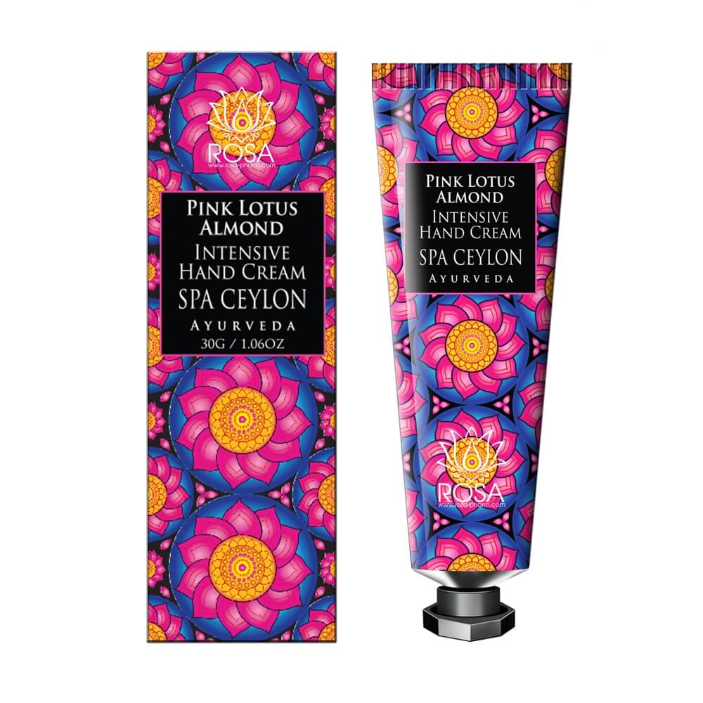 Интенсивный крем для рук Розовый лотос и миндаль