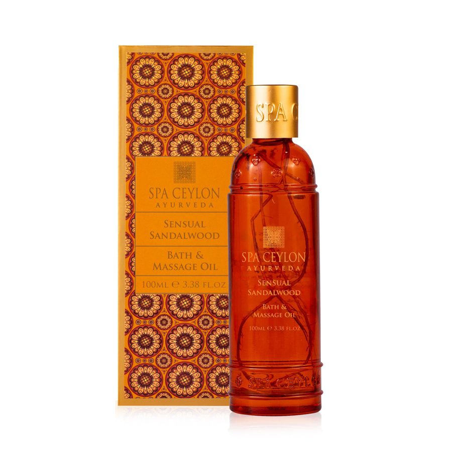 Масло для масажу та ванни Чуттєвий Сандал 100 мл
