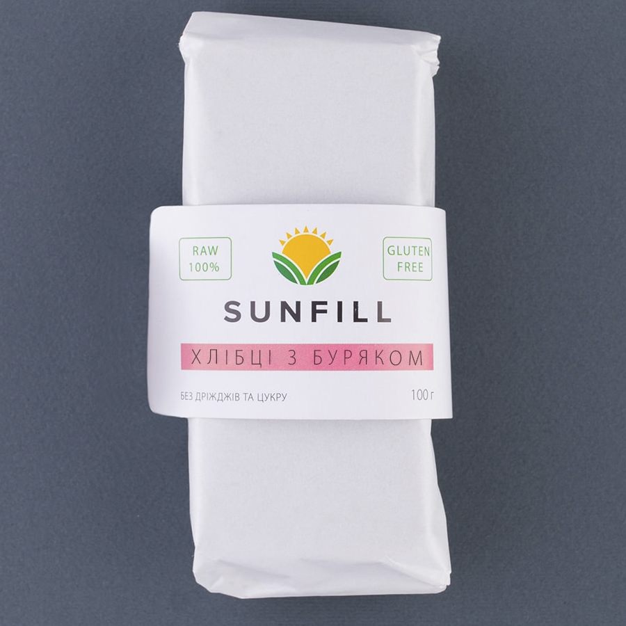 Хлебцы с черносливом и свеклой Sunfill