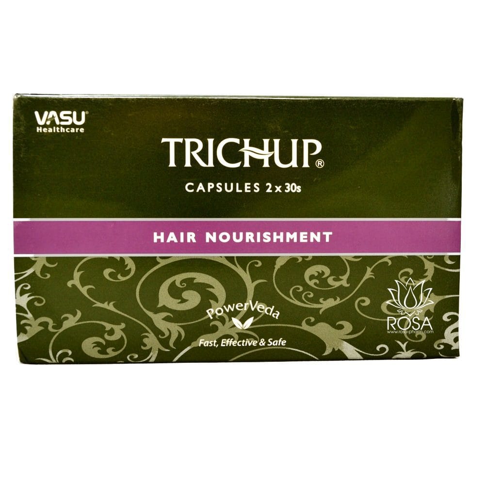 Травяные капсулы для роста волос Тричуп