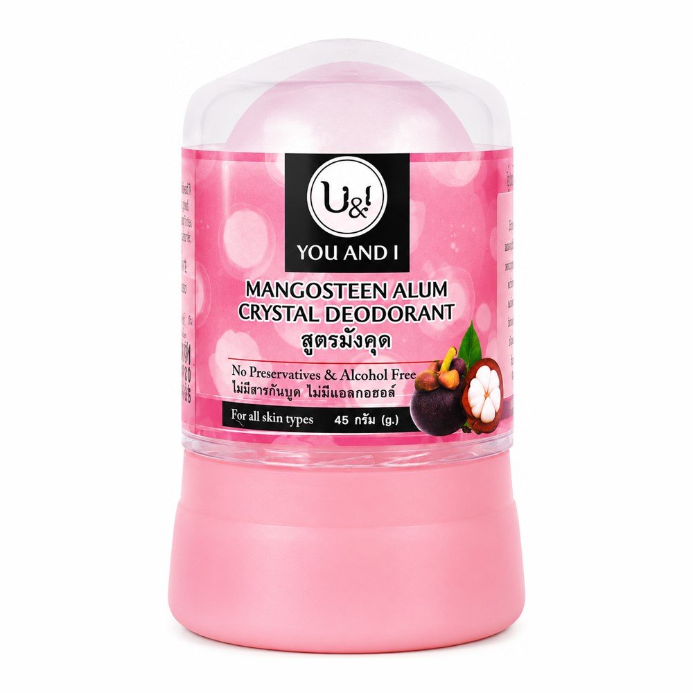 Дезодорант Кристалл Мангостин (Mangosteen Alum Crystal Deodorant) 40 грамм*