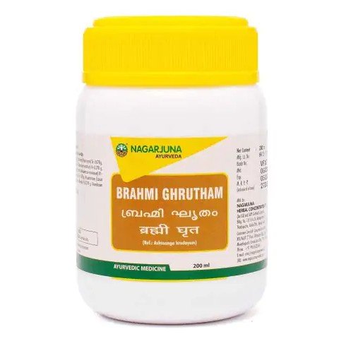 Брахми Гритам (Brahmi Ghrutham, Nagarjuna) 200 мл