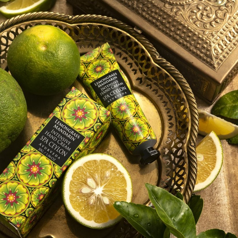 Интенсивный крем для рук Лемонграсс и Мандарин Spa Ceylon 30 грамм*