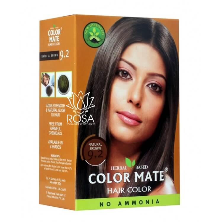 Краска для волос Color Mate 9.2 Natural Brown