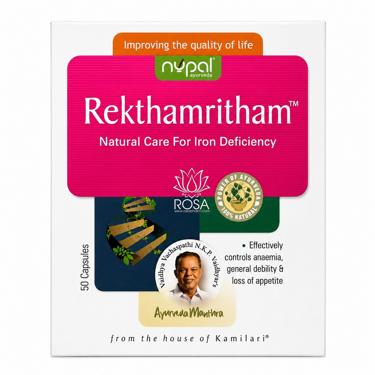 Nupal Rekthamritham Capsules 21